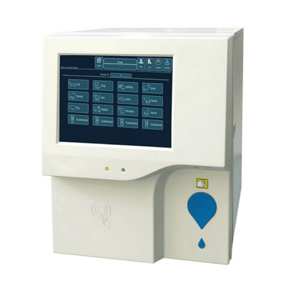 Veterinary Hematology Analyzer, 3 Parts, HEMA-V6190