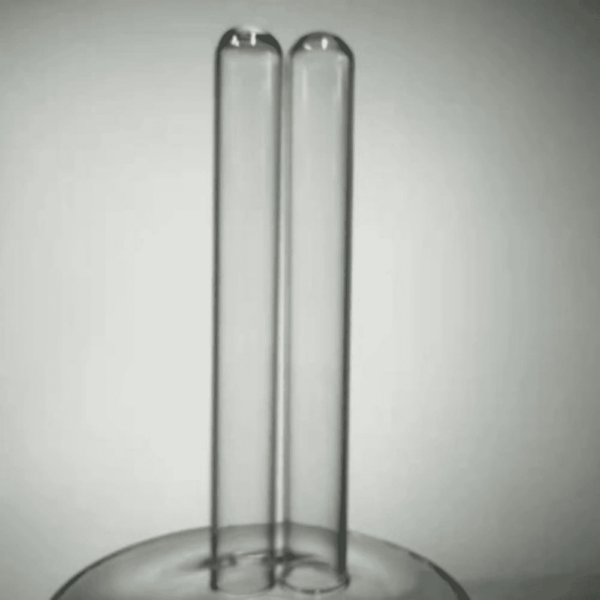 Cylindrical Borosilicate Glass Test Tube with Rim 10ml, CA-RK37007RK37008