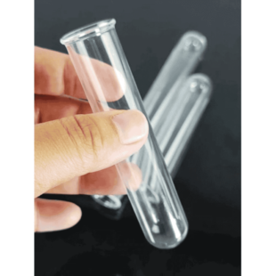 Cylindrical Borosilicate Glass Test Tube with Rim 30ml, CA-RK37017RK37018 (1)