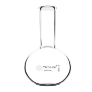 Long narrow neck flat Bottom boiling flask 2000ml, CA-11112000 (1)