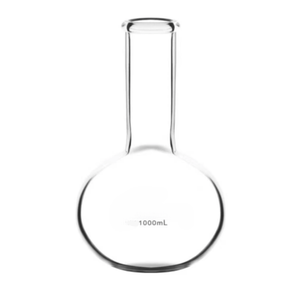 Long narrow neck flat Bottom boiling flask 2000ml, CA-11112000