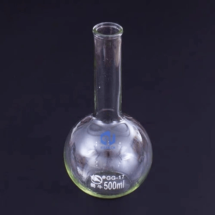 Long narrow neck flat Bottom boiling flask 3000ml, CA-11113000