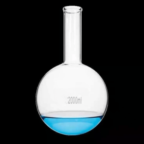 Long narrow neck round glass boiling flask 15000ml, CA-11151501