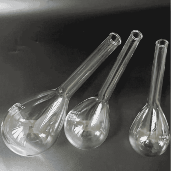 Round Bottom Long Neck Glass Nitrogen Flask 150ml, CA-11180150