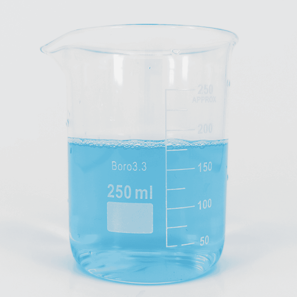 250ML-Borosilicate-3.3-Glass-Beaker-With-Spout-CA-1101-250ML.png Borosilicate 3.3 Glass Measuring Beaker Low Form with Spout 250ML, CA-1101-250ML