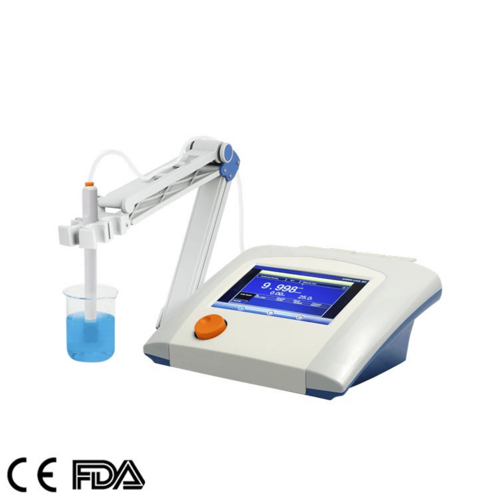 Benchtop-pHIon-Meter-BEP-M600B.png Laboratory Benchtop Digital pH/Ion Meter, LCD Touch Screen Intelligent Operating System, CA-BEP-M600B