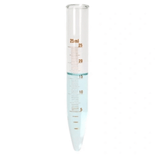 Borosilicate Glass Conical Bottom Graduated Centrifuge Tubes 15ml, CA-RK39018/RK39023