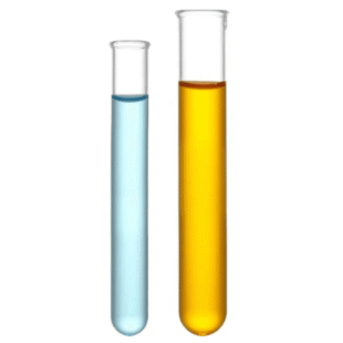 Cylindrical Borosilicate Glass Test Round Bottom Tube with Rim 30ml, CA-RK37017/RK37018
