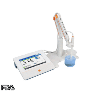 Benchtop Dissolved Oxygen Digital pH/Ion Meter Tester with LCD Touch Screen, DO-B500T