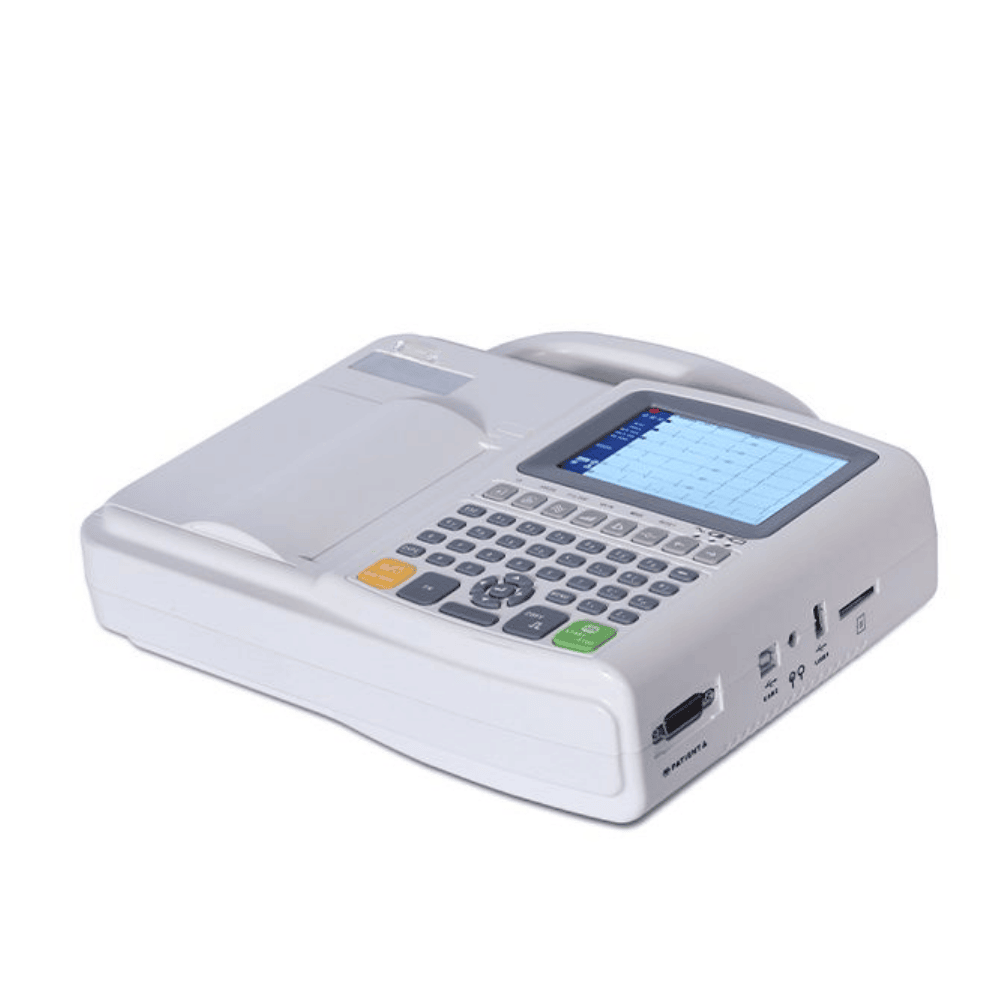 ECG-Machine-3-Channel-CA-ECG-E3-1.png Telemetry ECG Machine 3 Channel with USB Storage and Color LCD, CA-ECG-E3 - Image 2