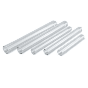 Cylindrical Bottom Borosilicate Glass Test Tubes 3ml 11mm-70mm, CA-RK34007/RK34008/RK34009