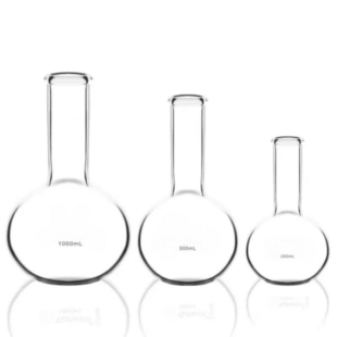 Long Narrow Neck Round Bottom Boiling Flask 10000ml, Borosilicate Glass Temperature and Chemical Resistant, CA-11111001