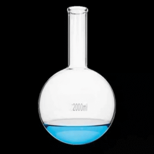 Borosilicate Glass Heat Resistant Narrow Neck Round Bottom Boiling Flask 15000ml, CA-11151501