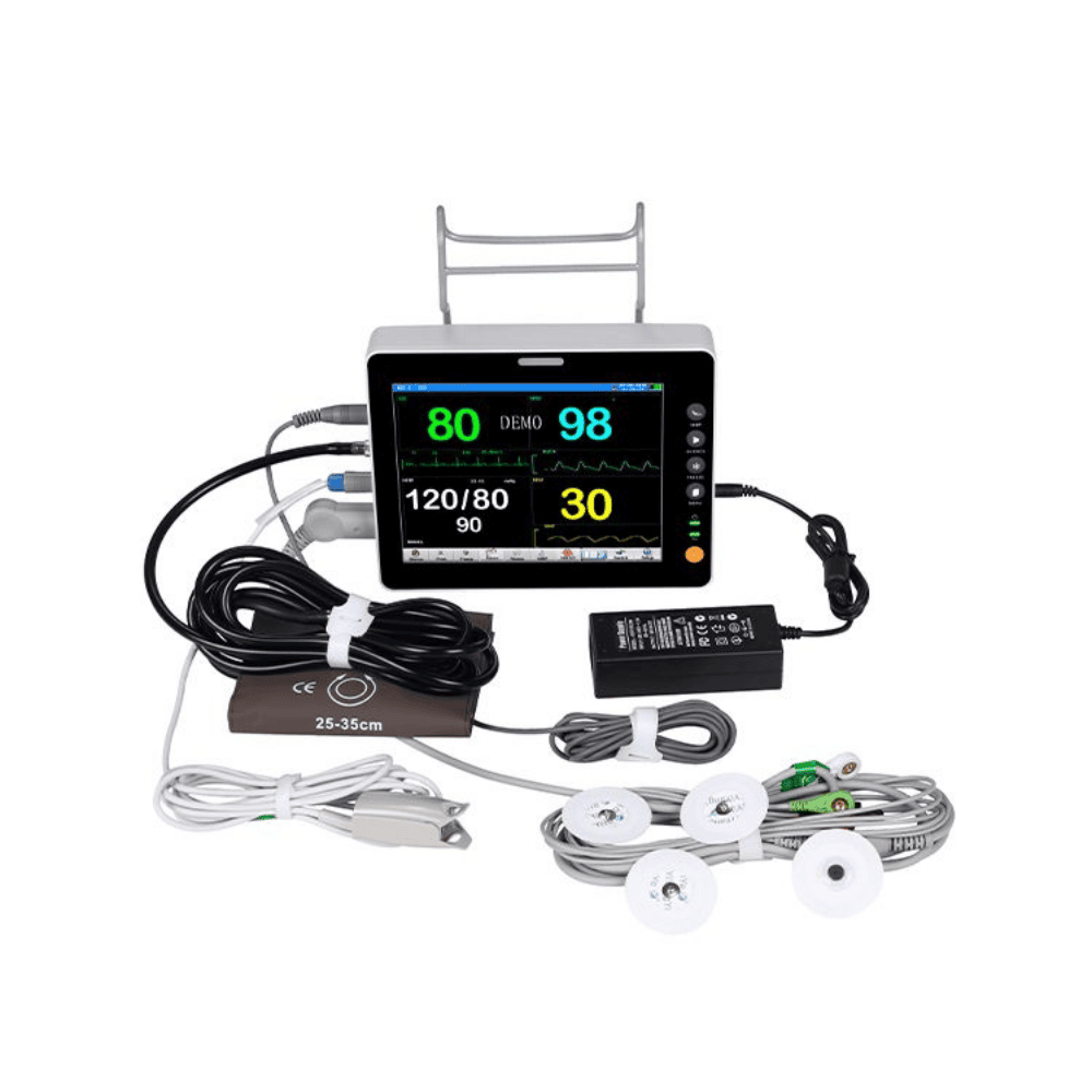 Patient-Monitor-PM-8B-1.png Patient Monitor, Multiparameter ICU Machine, CA-PM-8B - Image 2