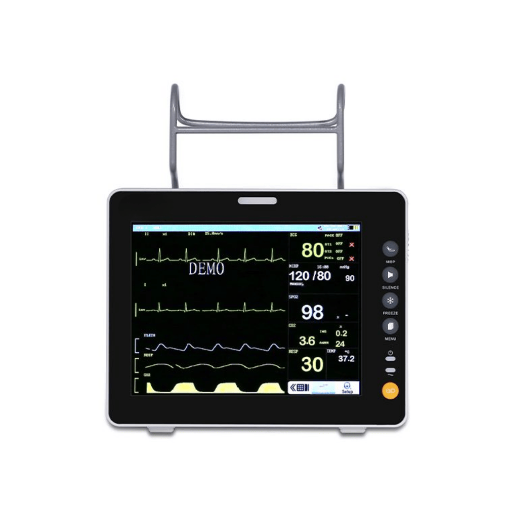 Patient-Monitor-PM-8B.png Patient Monitor, Multiparameter ICU Machine, CA-PM-8B