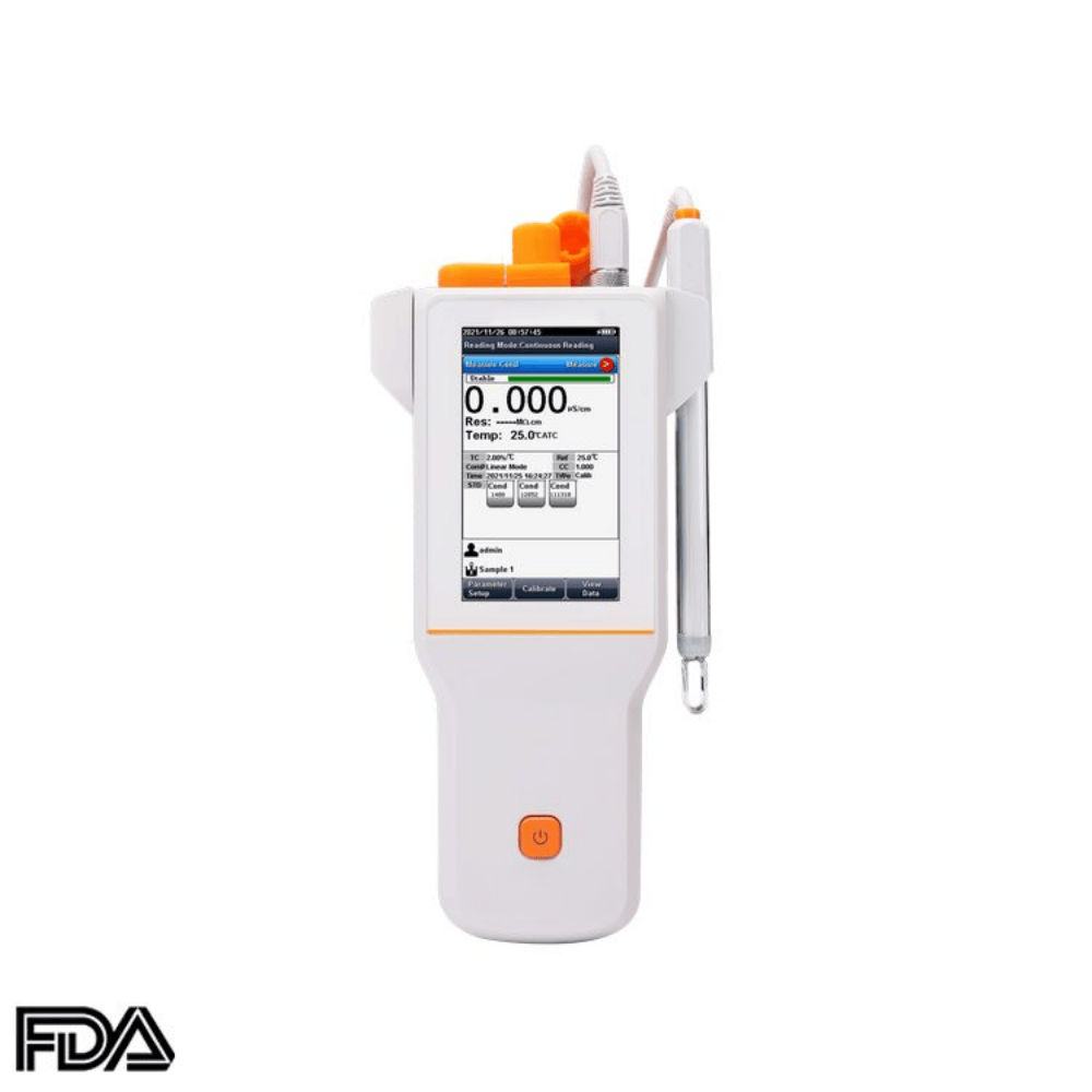 Portable-Conductivity-Meter-CON-P310T.png Handheld Portable Conductivity Meter Water Quality Tester for Water Soil Test, CA-CON-P310T