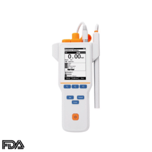 Portable Dissolved Oxygen Meter Water Soil Salinity Conductivity Analyzer, CA-DO-P310F