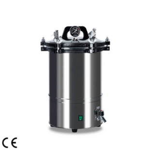 Portable Autoclave Vertical Pressure Steam Sterilizer Laboratory and Medical Equipment , CA-STP-M Series