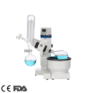 Electric Lab Vacuum Rotary Evaporator, Rotovap Rotary Flask Distillation Core Pump CA-REV-2000 Series