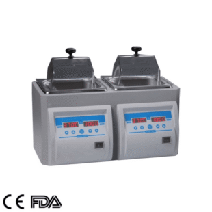 Digital Temperature Controlled Thermostat Water Bath With 2 Tanks, CA-WB-1R2H-4R