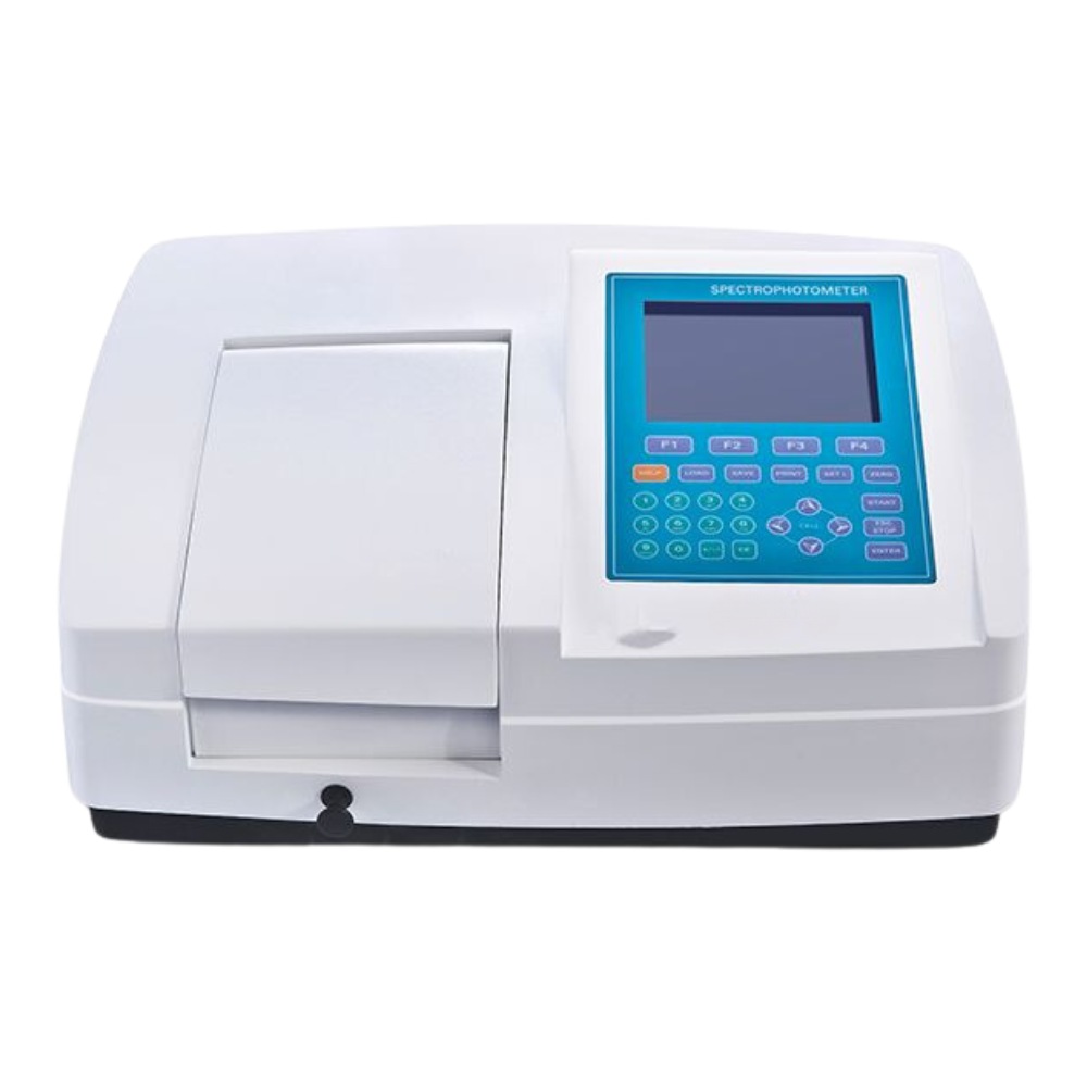UV-VIS-Spectrophotometer-Single-beam-SP-MUV6000.jpg UV VIS Spectrophotometer, Single beam