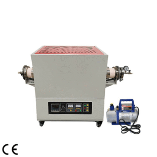 Vaccuum Sintering Heat Treatment Tubular Muffle Furnace, 1400℃ Horizontal High Temperature, CA-FNC-TB1400 Series
