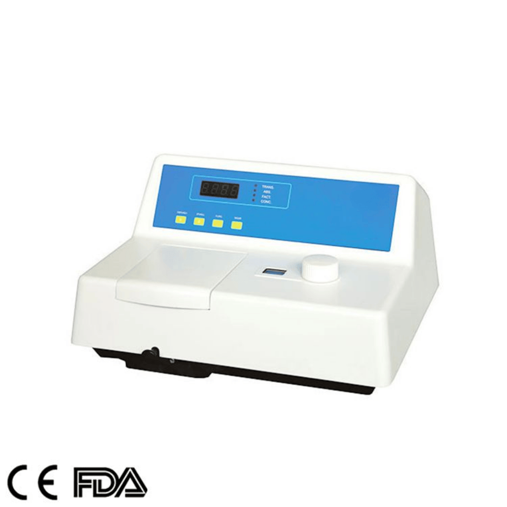 Visible-Spectrophotometer-Single-Beam-SP-LV722.png Visible Colour Grater Single Beam Spectrophotometer, CA-SP-LV722