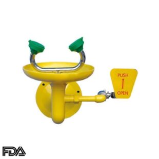 Wall Mounting Stainless Steel Emergency Eye and Face Washer, CA-EEW-320