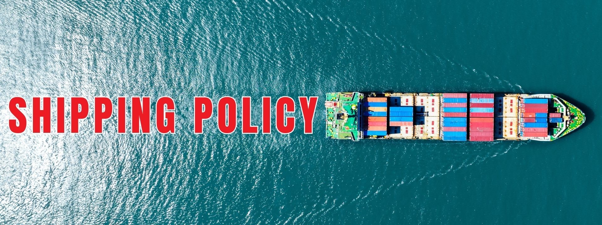 Shipping Policy header image